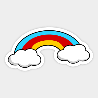 Primary Rainbow Sticker